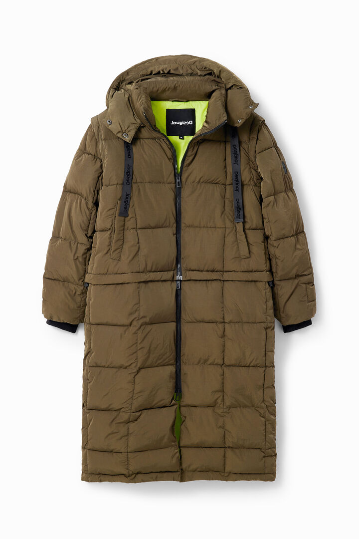 Detachable padded coat | Desigual