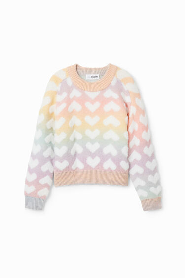 Jersey degradado corazones | Desigual
