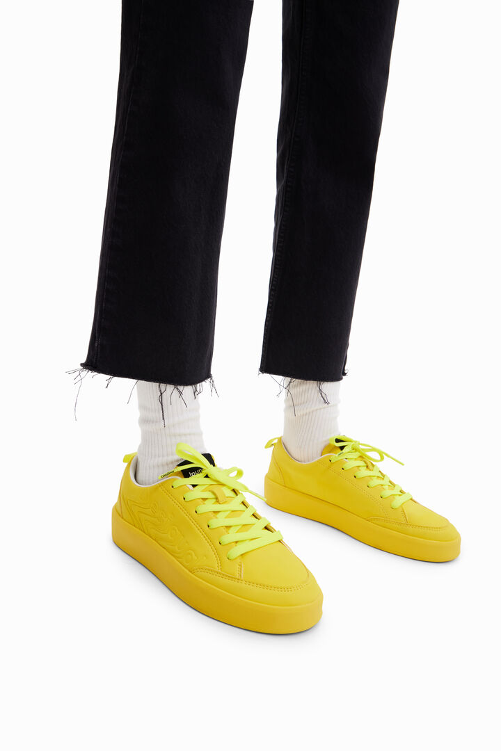 Sneakers plataforma logotip | Desigual
