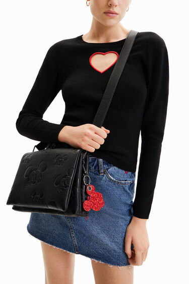 Midsize Disney's Mickey Mouse crossbody bag | Desigual