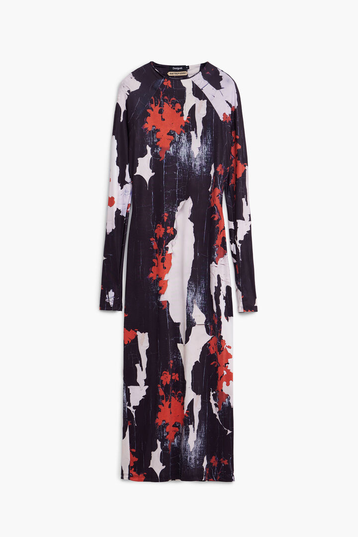 Vestido midi estampado Maitrepierre | Desigual
