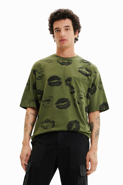 T-shirt lèvres