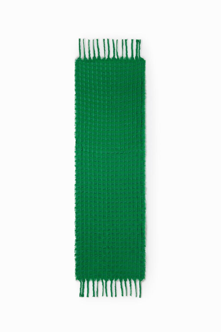 Plaid rectangular scarf | Desigual