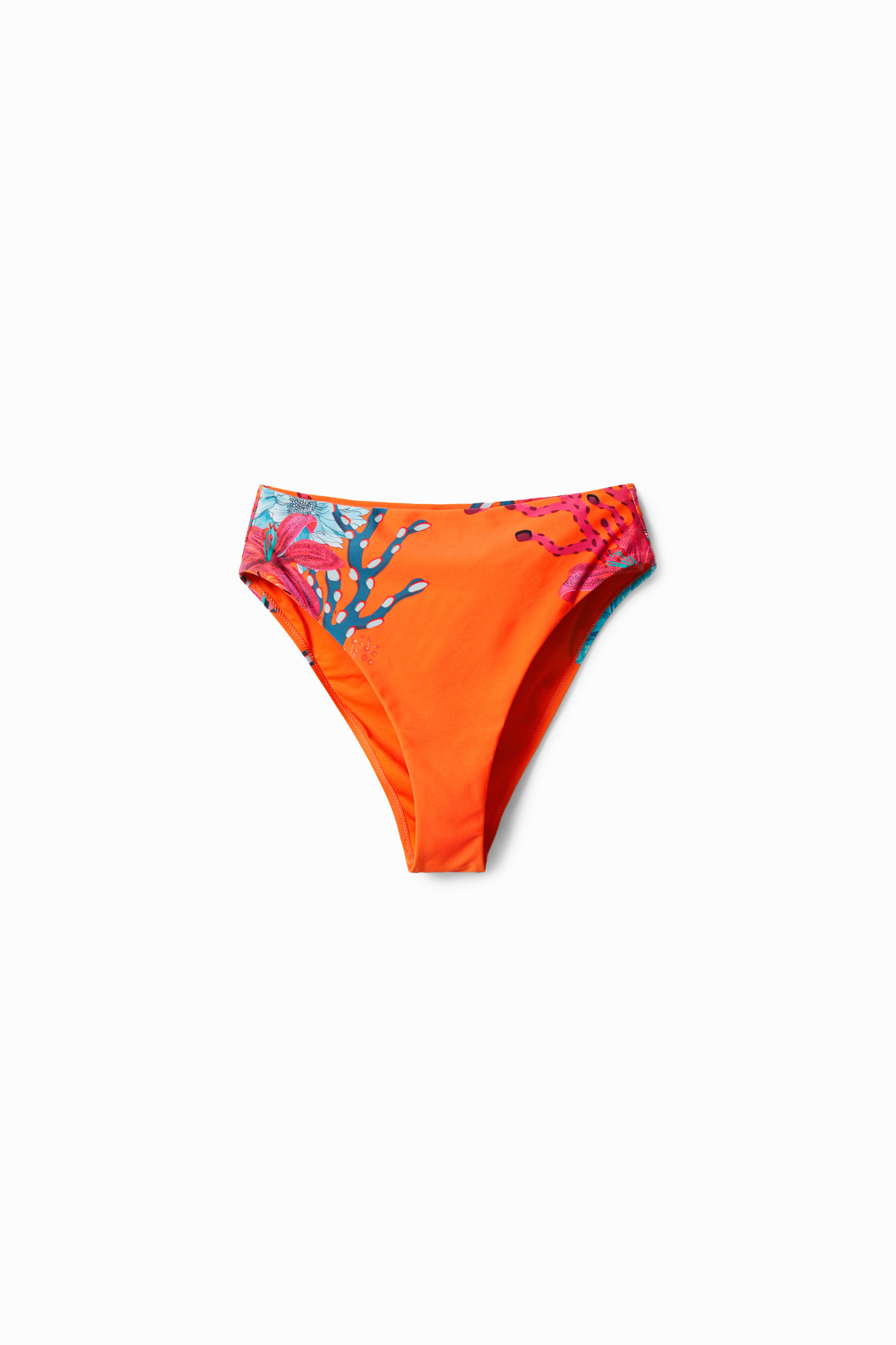 Coral bikini bottoms