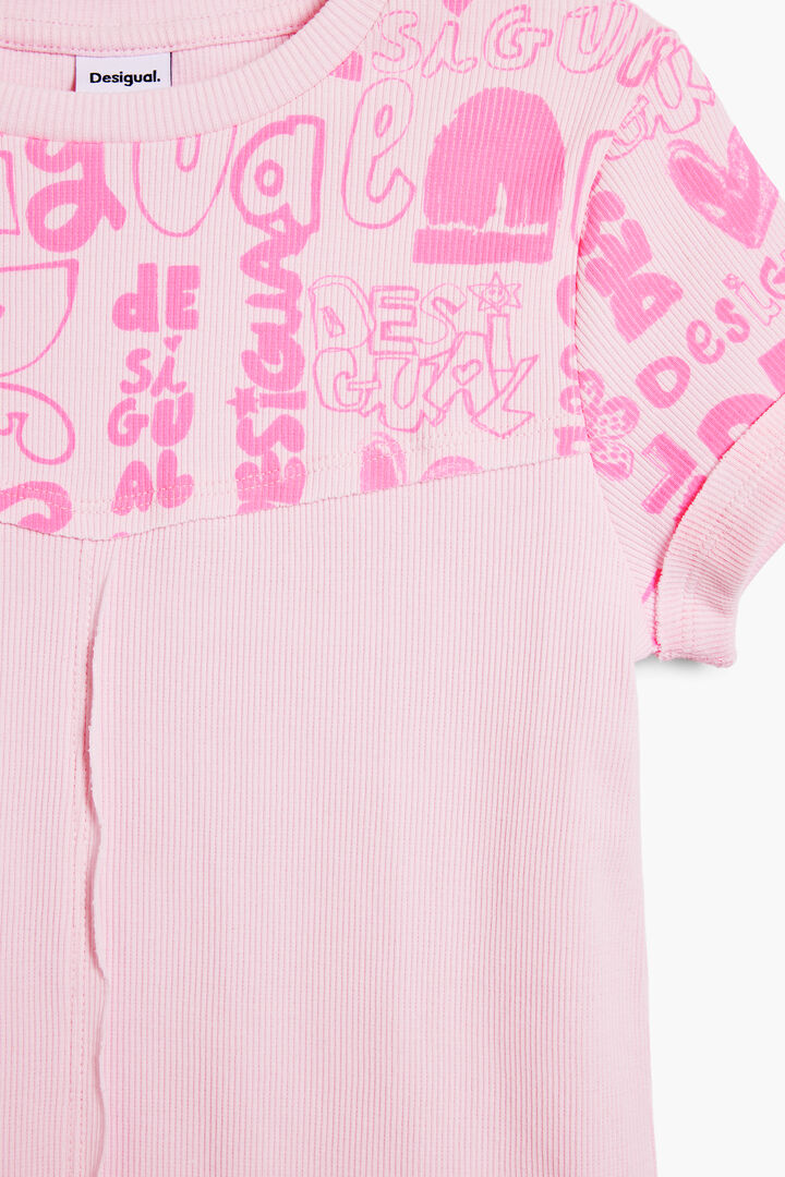 T-shirt avec lettrage | Desigual