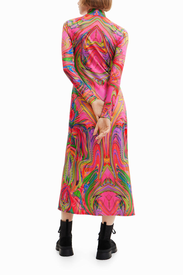 Vestido slim midi María Escoté | Desigual