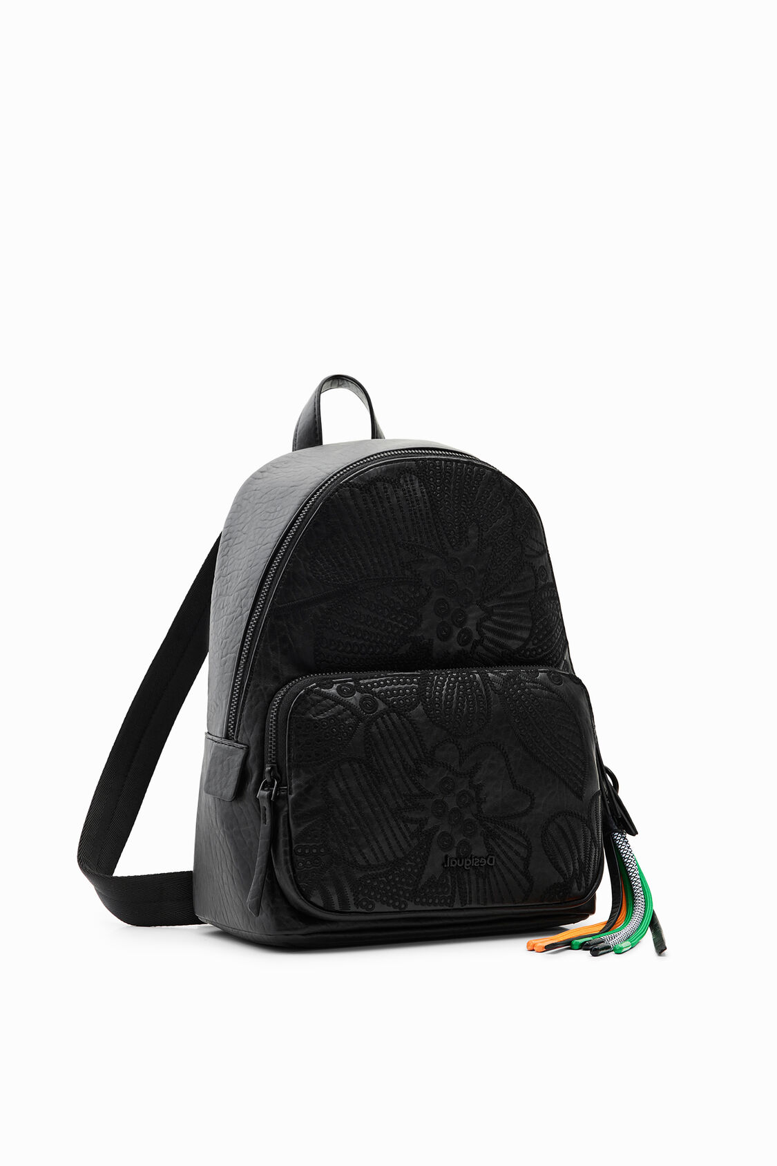 Mochila bordados florales  Mochilas Desigual Mujer ⋆ AyhanGunyil