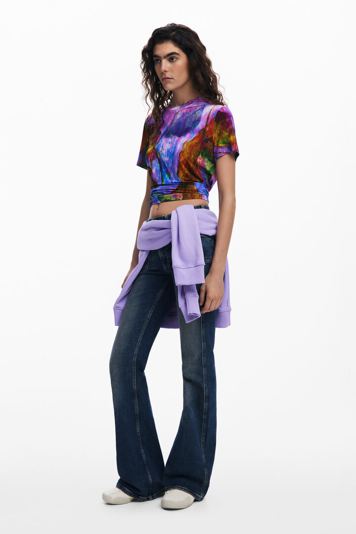 Camiseta hojas | Desigual