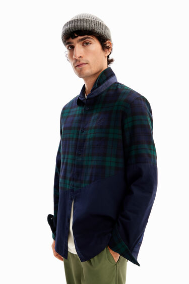 Camisa quadres patch | Desigual