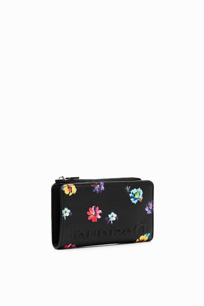 Midsize flower wallet