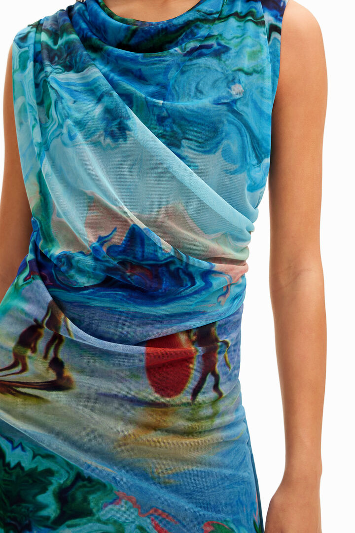 M. Christian Lacroix tulle mini dress | Desigual