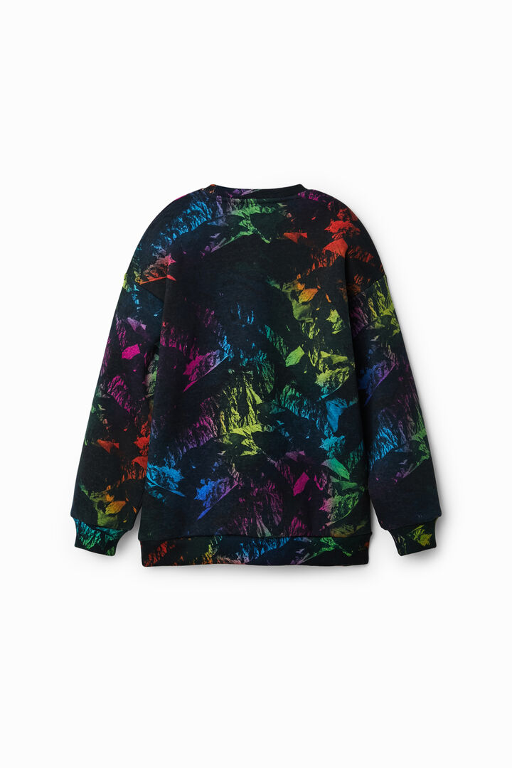 Digital print sweatshirt | Desigual