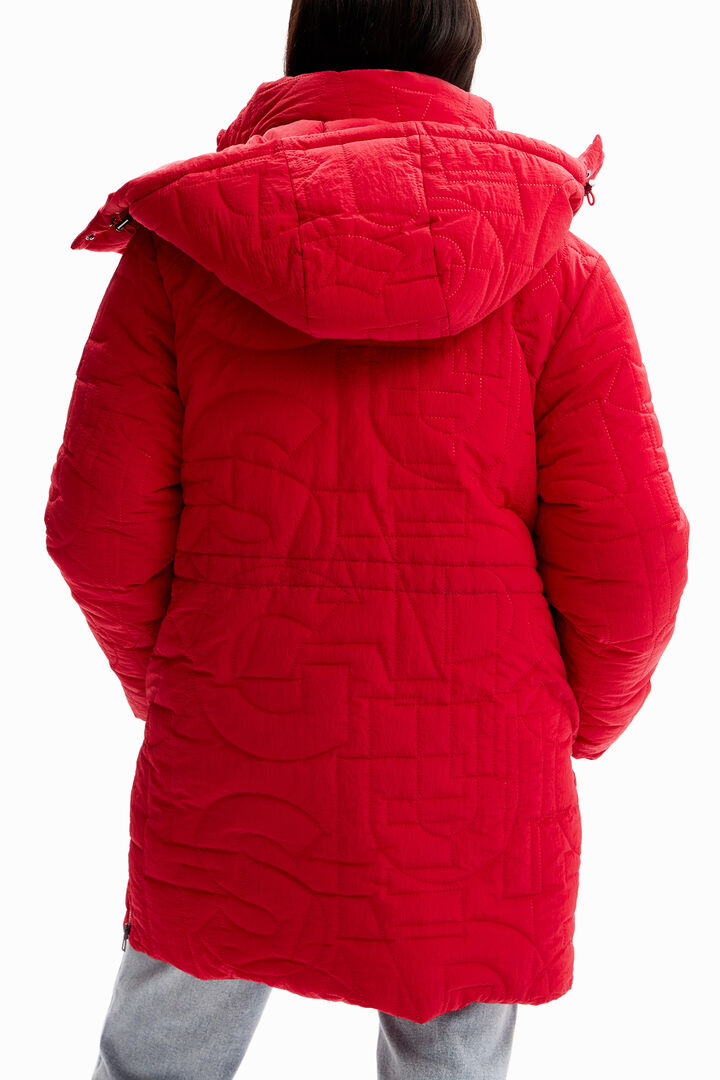 Padded zips coat | Desigual