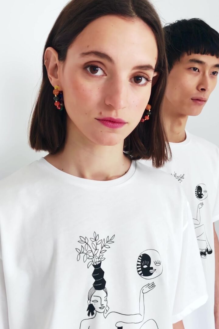 Camiseta orgánica de Miranda Makaroff | Desigual