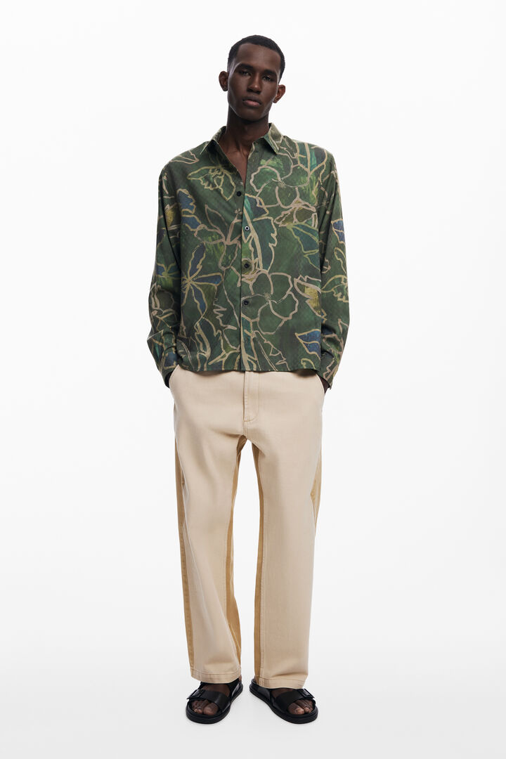Chemise à manches longues forêt | Desigual