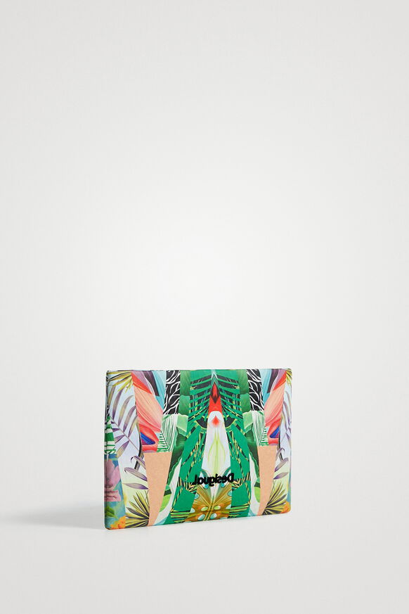 Tropical patchwork wallet | Desigual