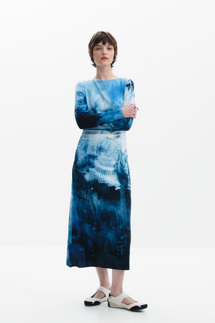 Landscape maxi dress | Desigual