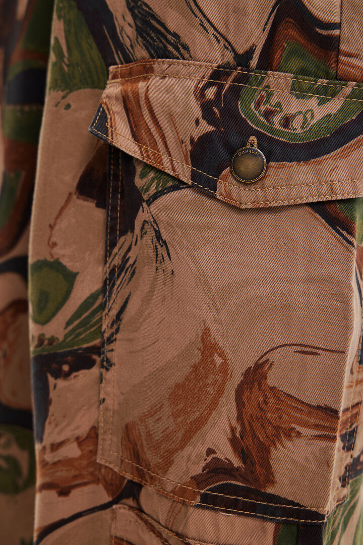 Pantalón cargo camuflaje psicodélico | Desigual