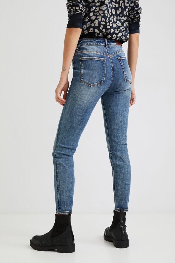 Pantalon en jean skinny chevilles | Desigual