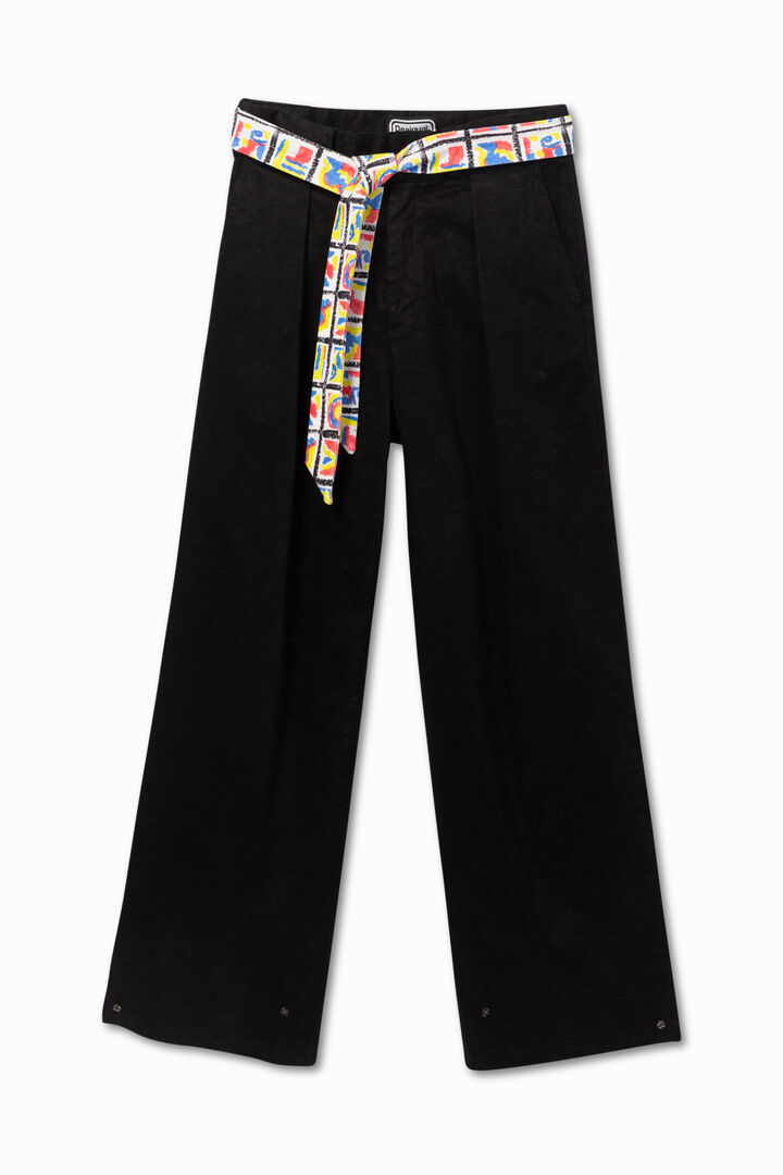 Baggy trousers belt fastener | Desigual