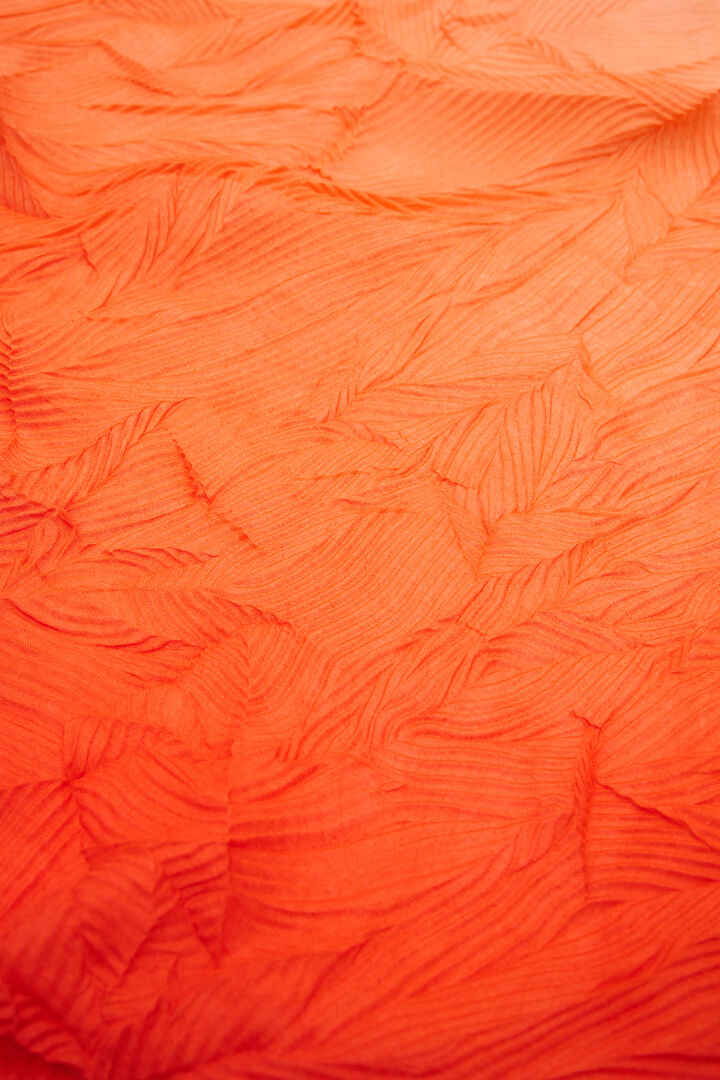Rectangular pleated dégradé foulard | Desigual