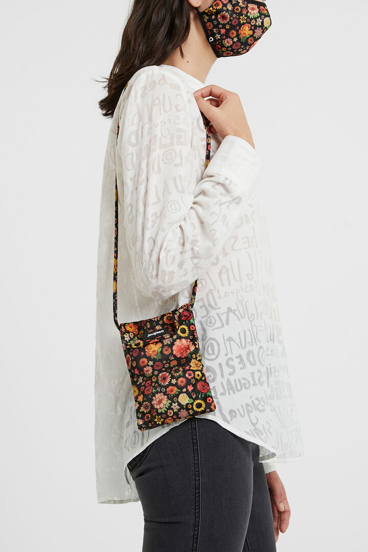 Masque fleuri + housse | Desigual