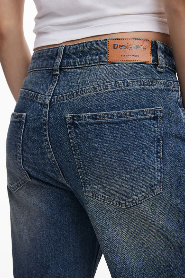 Vaquero culotte espejos | Desigual