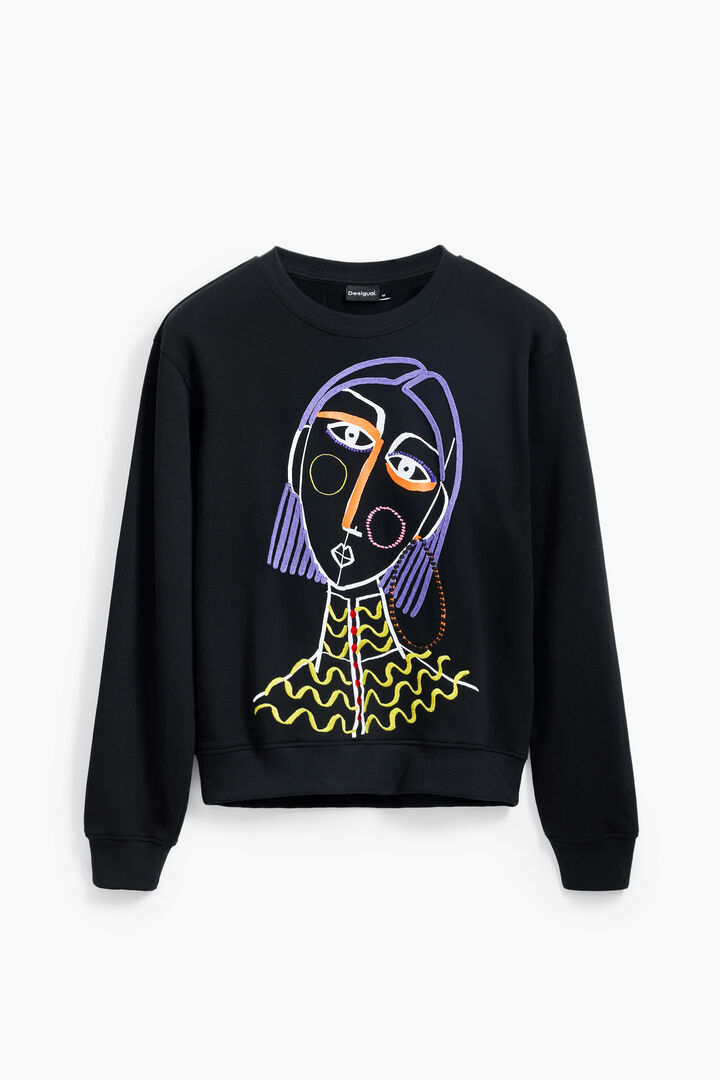 Printed sweatshirt | Desigual
