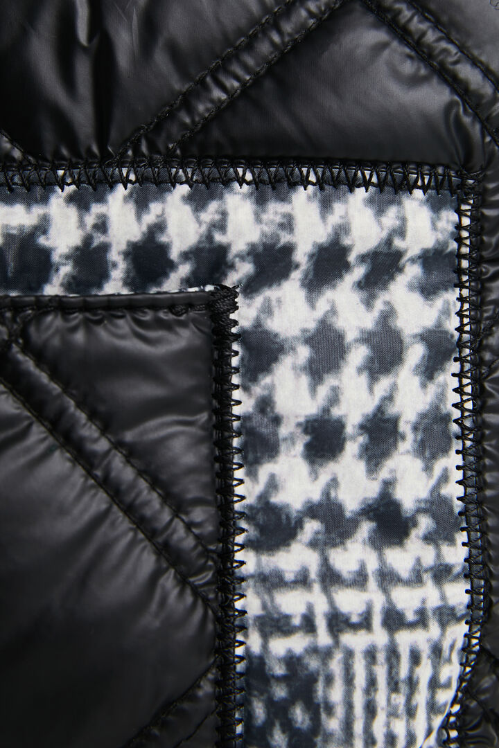 Bandolera pequeña patch pata de gallo | Desigual