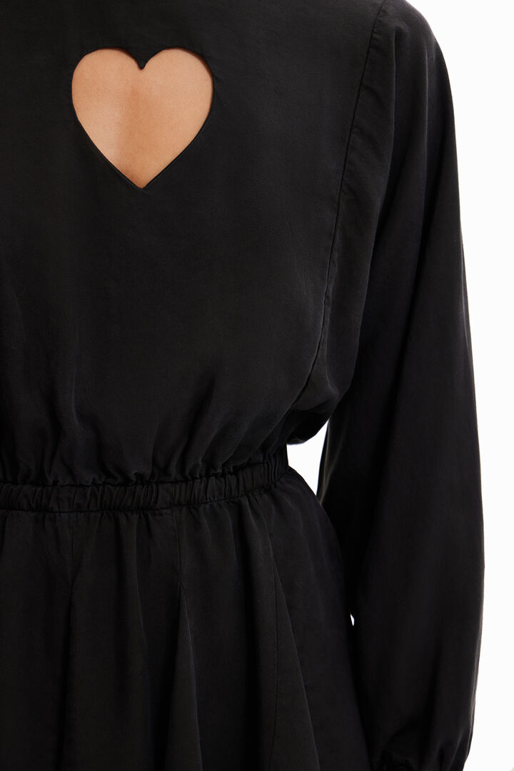 Vestido corto corazón | Desigual