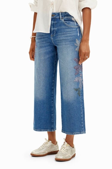 Culotte jeans hlače | Desigual