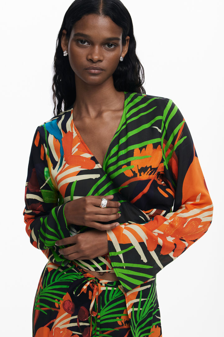Haut croisé tropical | Desigual