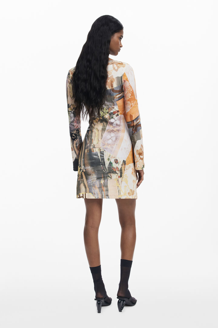 Térvágásos ruha | Desigual
