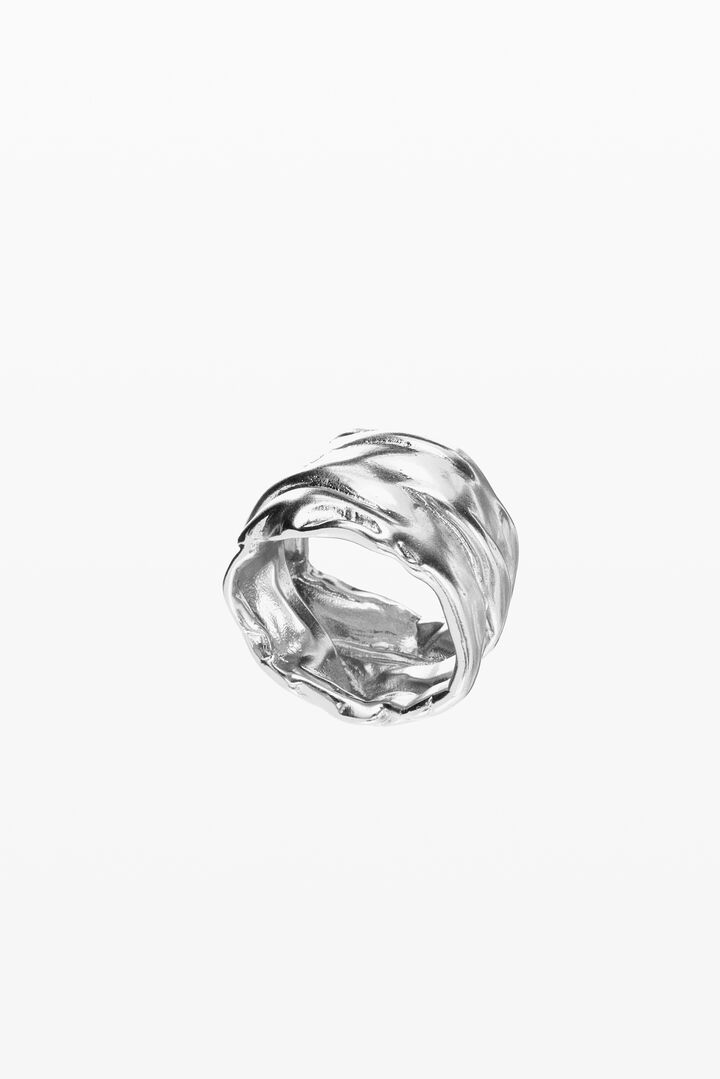 Wave ring gold-plated Zalio | Desigual