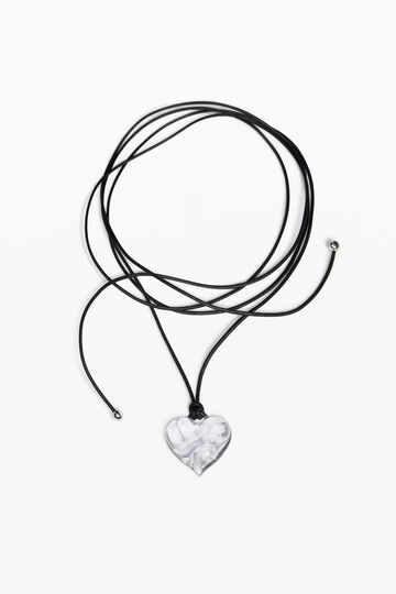 Pendentif cœur en cristal petit Zalio | Desigual