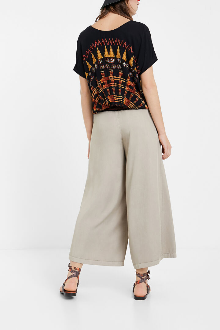 Blusa étnica manga murciélago | Desigual