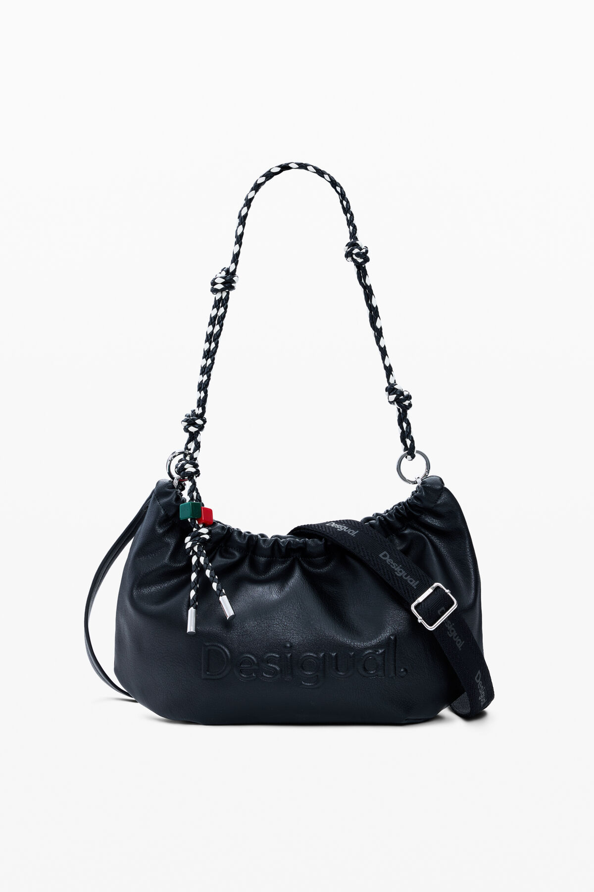ミディアムバッグチャーム 黒 レディースアクセサリーの I Desigual.com