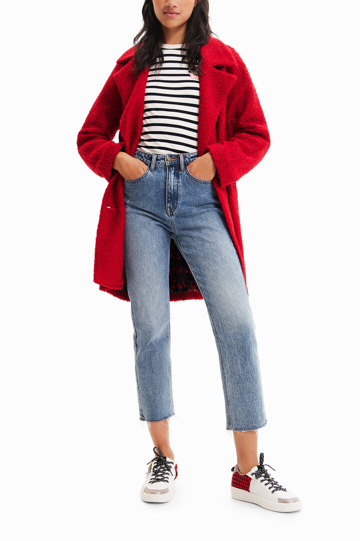 Straight cropped jeans | Desigual