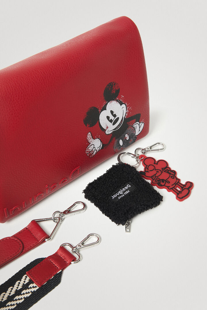 Leather effect crossbody bag | Desigual