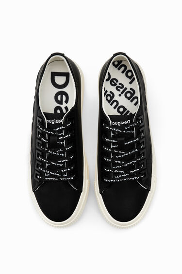 Sneakers plataforma logotip | Desigual