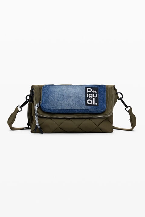 TWO-TONE CROSSBODY BAG