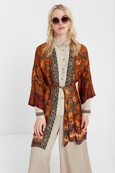 Kimono inspiración safari africano | Desigual
