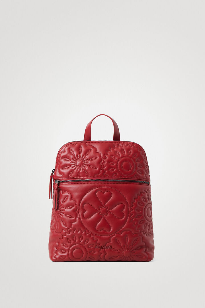 Padded backpack embroideries | Desigual