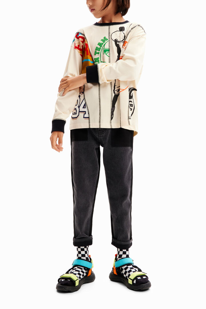 Samarreta patch sport | Desigual