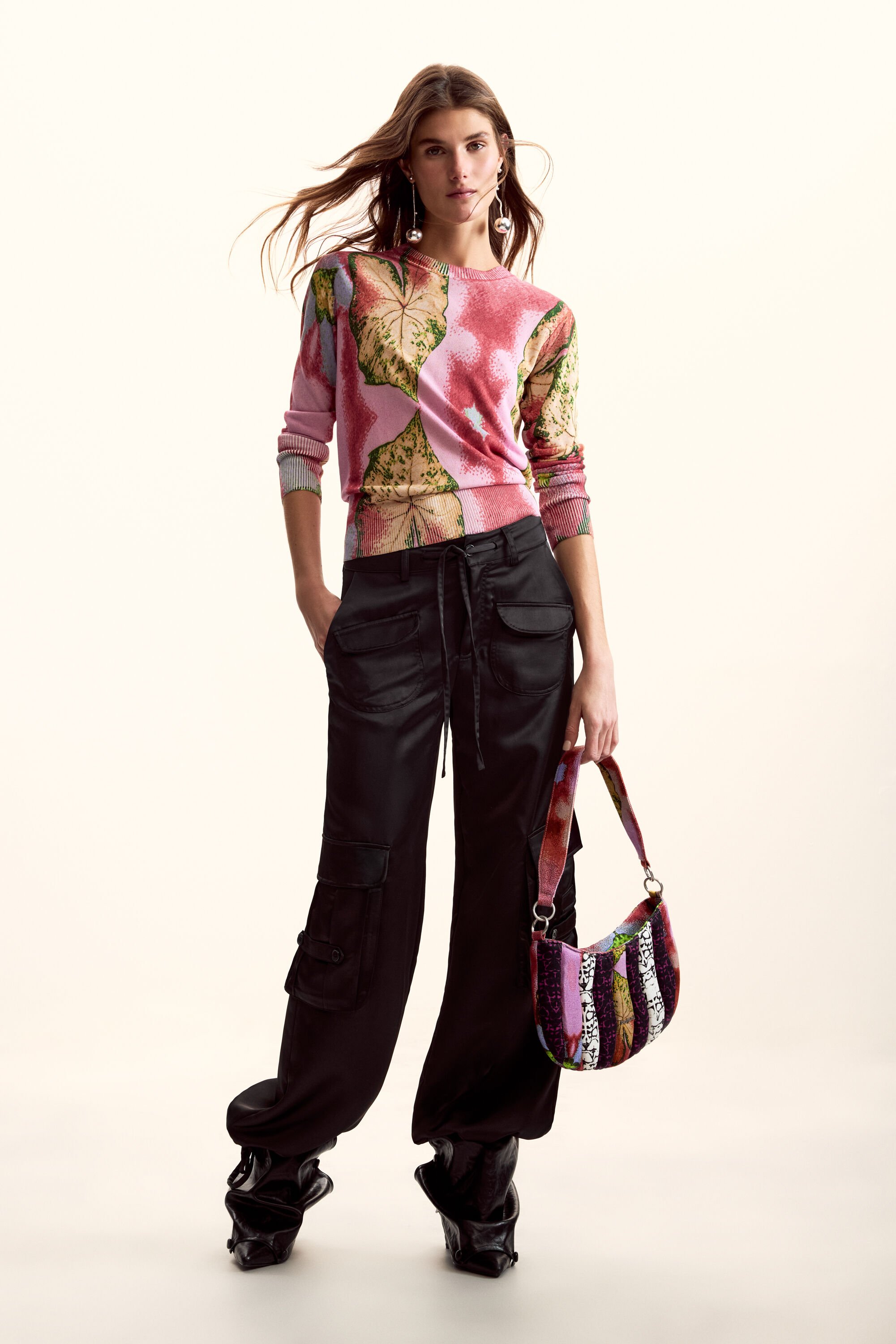 Desigual Trui ontworpen door Mr. Christian Lacroix - RED