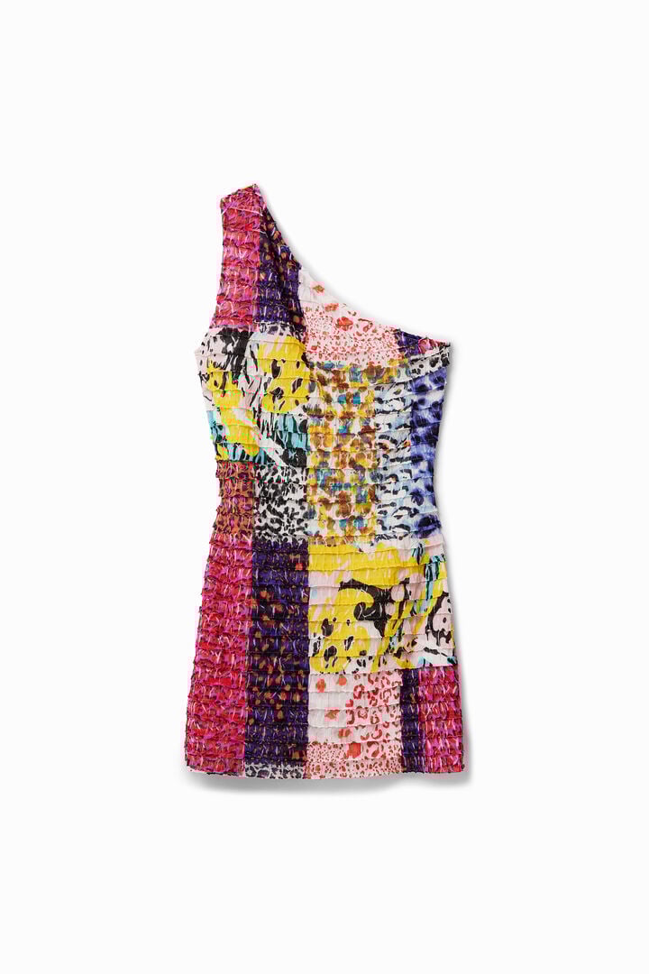 Asymetrické priliehavé šaty | Desigual