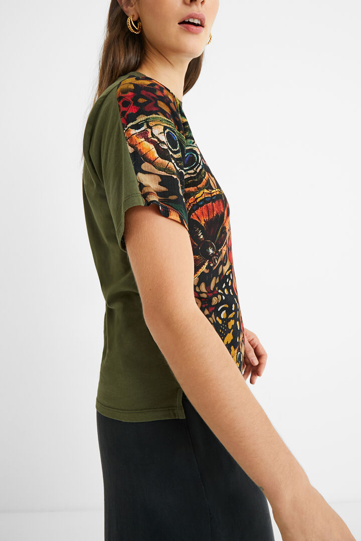 Cotton and viscose T-shirt | Desigual
