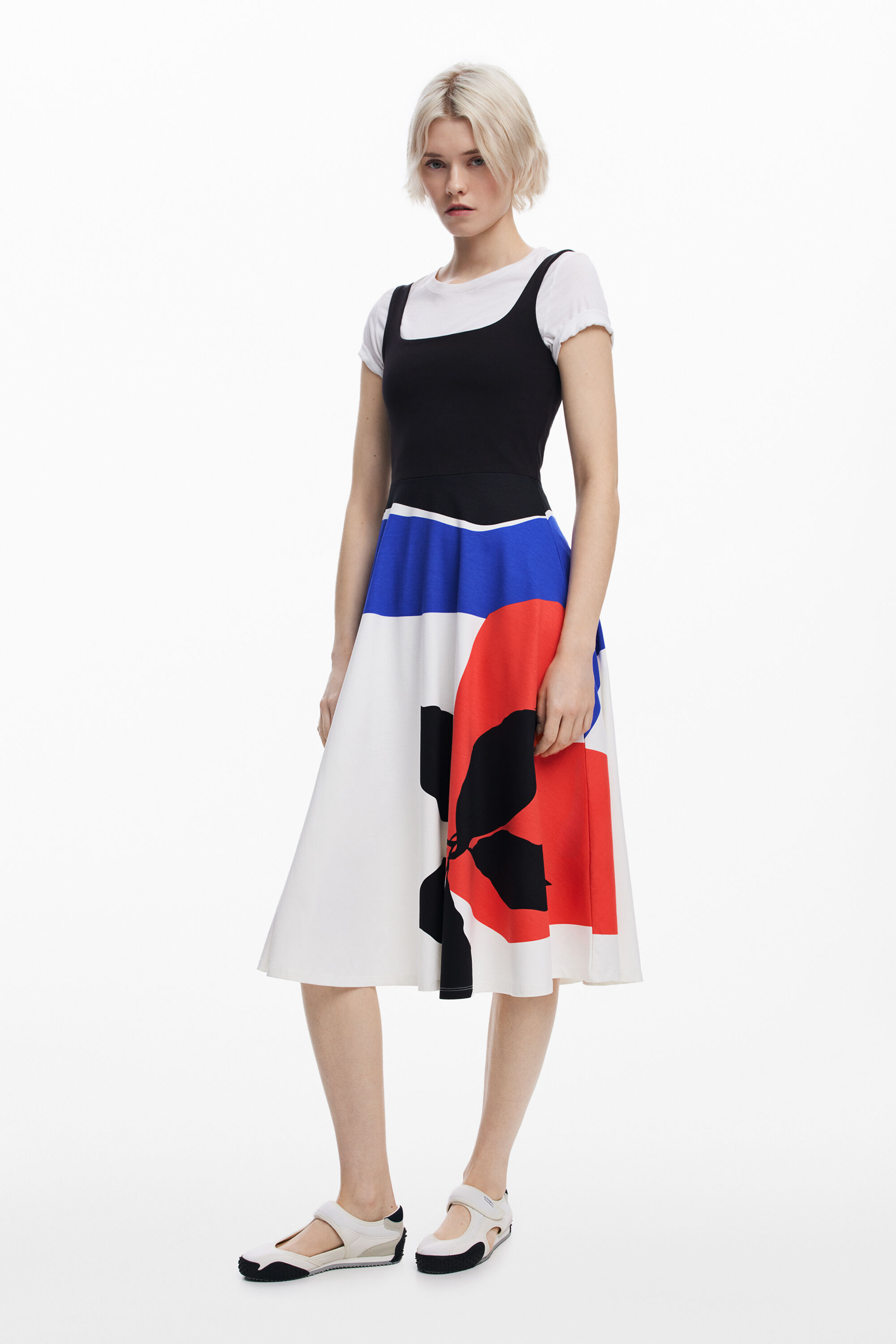 Desigual Mr. Christian Lacroixによってデザインされたドレス In Black