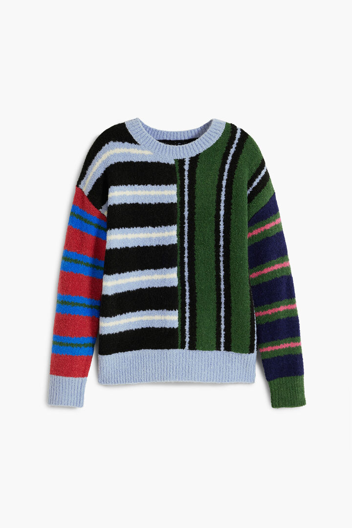 Jersei de textura a ratlles | Desigual