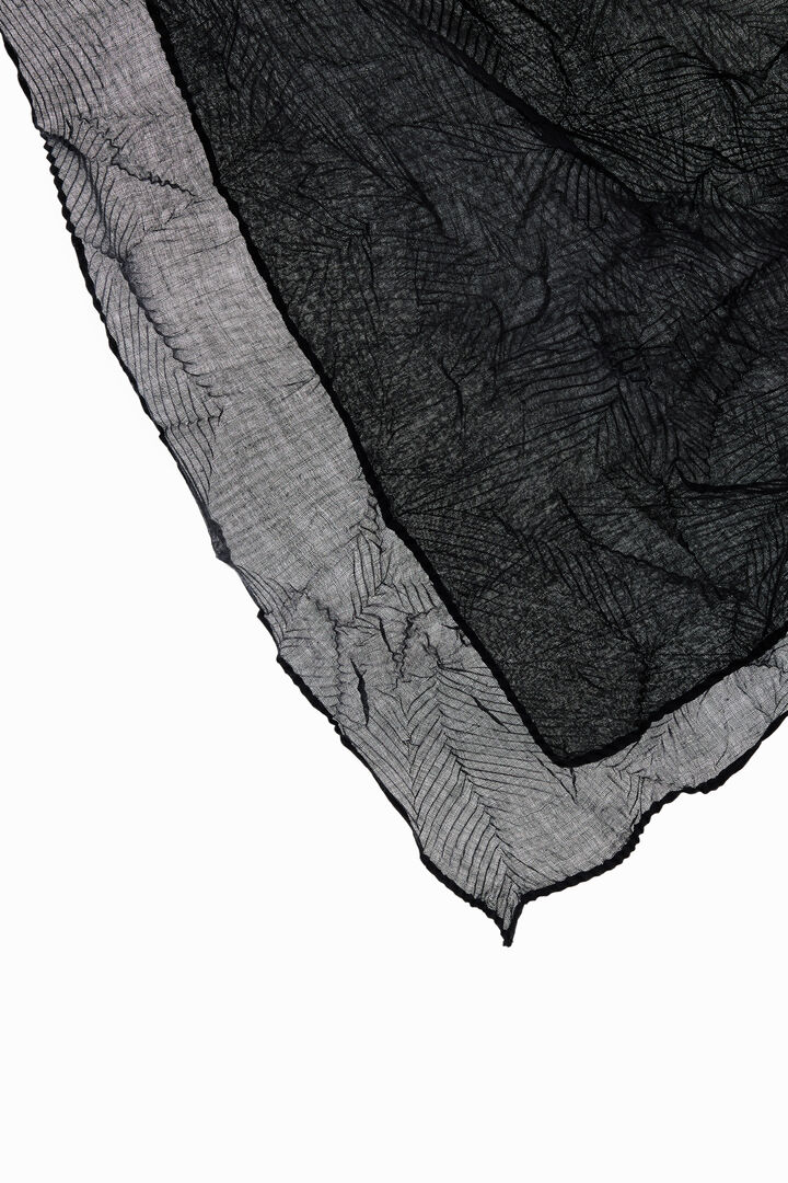 Foulard rectangulaire plissé dégradé | Desigual